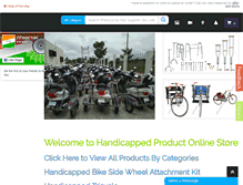 Tablet Screenshot of handicappedproduct.com
